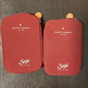 Saje Pocket Pharmacy Organizer Case (2 pack)